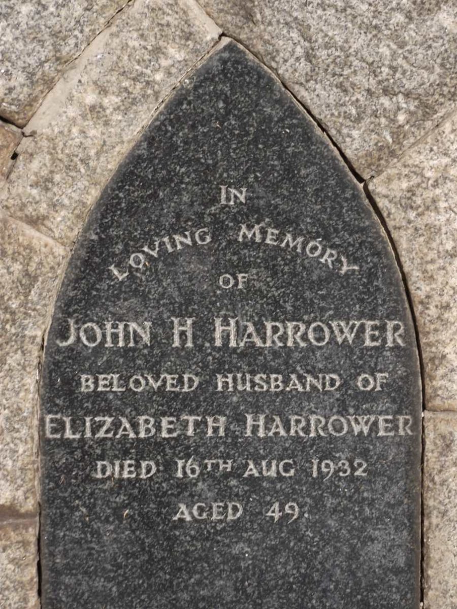 HARROWER John H. -1932