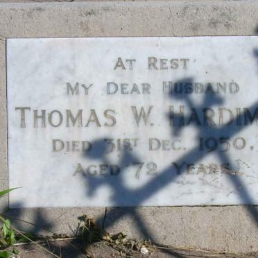 HARDIMAN Thomas W. -1950