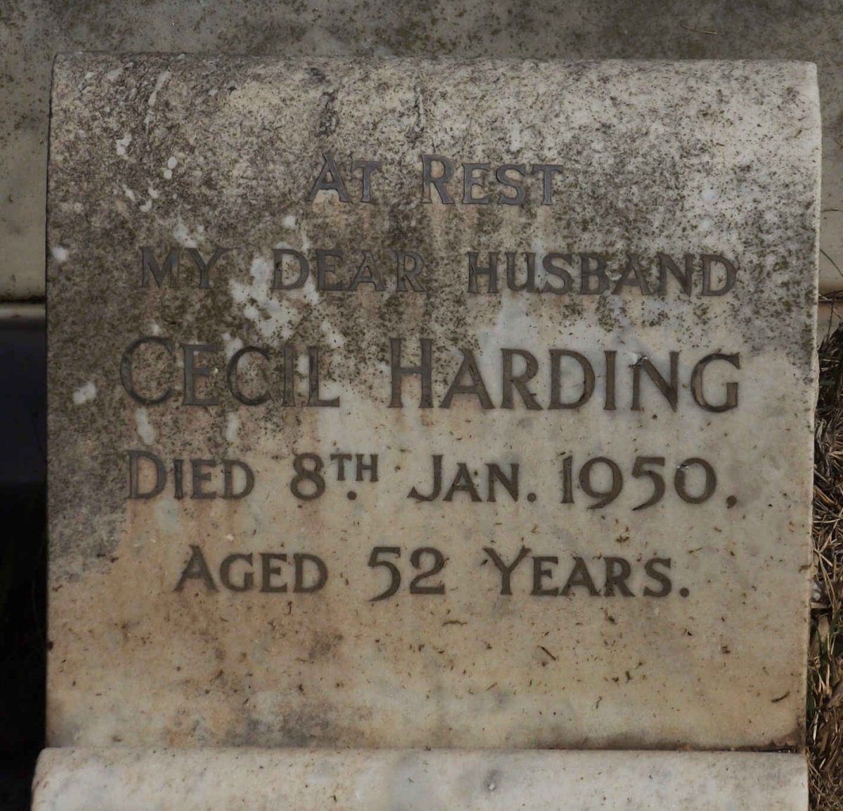 HARDING Cecil -1950
