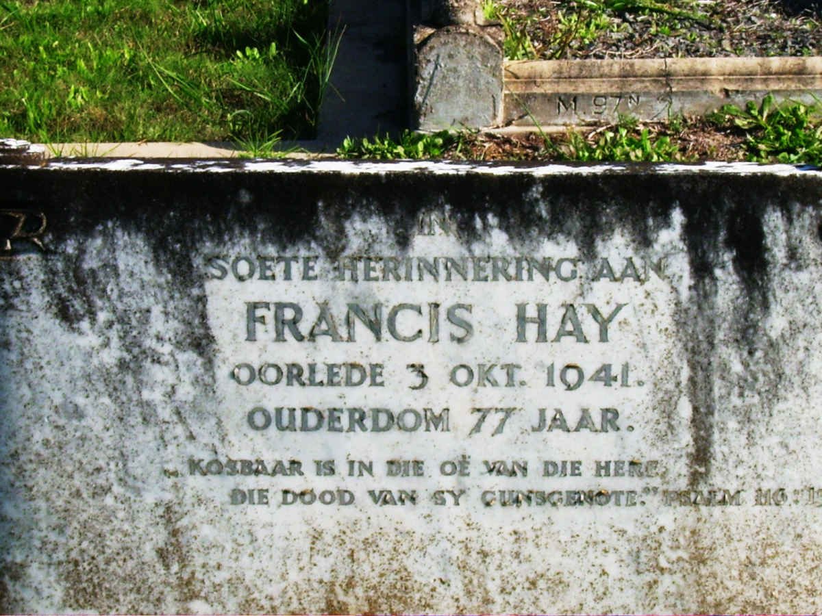 HAY Francis -1941