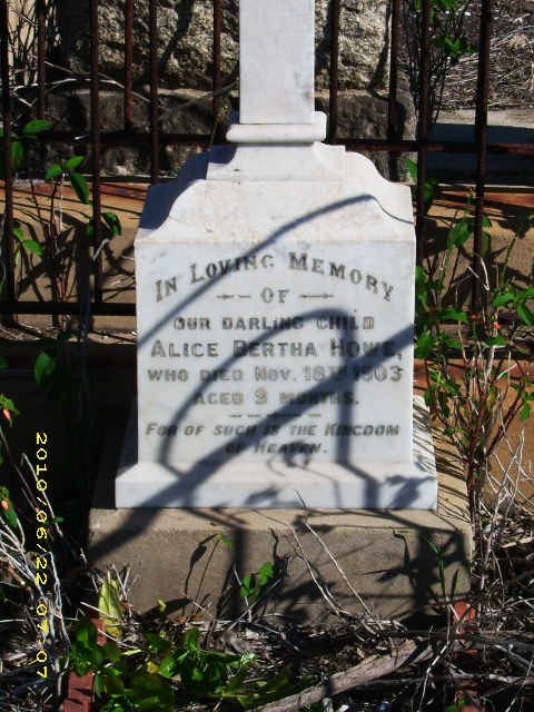 HOWE Alice Bertha -1903