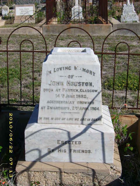 HOUSTON John 1882-1904