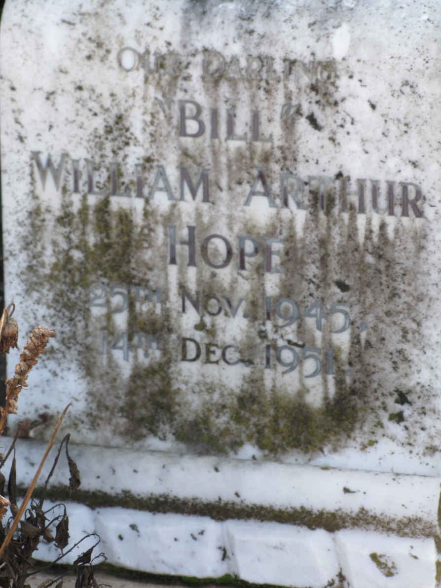 HOPE William Arthur 1945-1951