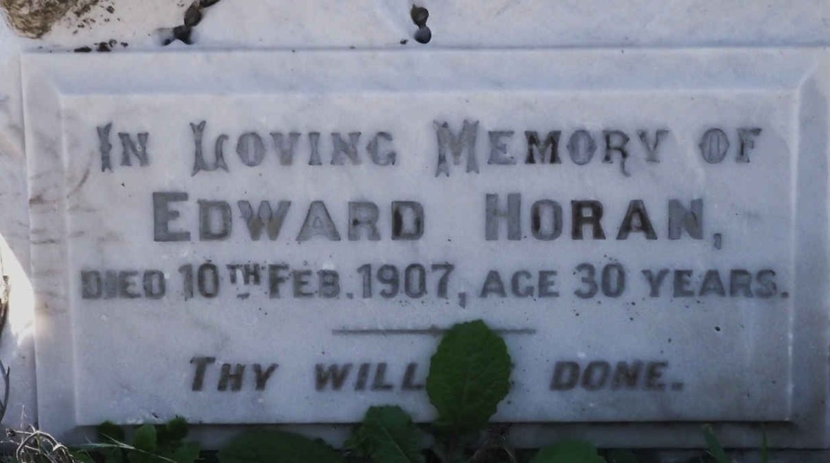 HORAN Edward -1907