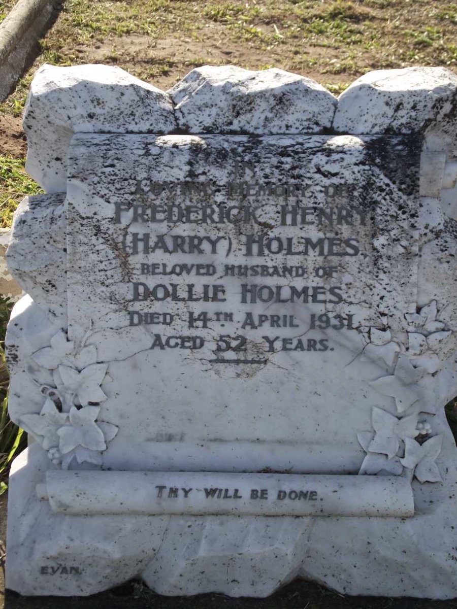HOLMES Frederick Henry -1931 &amp; Dolly -1931
