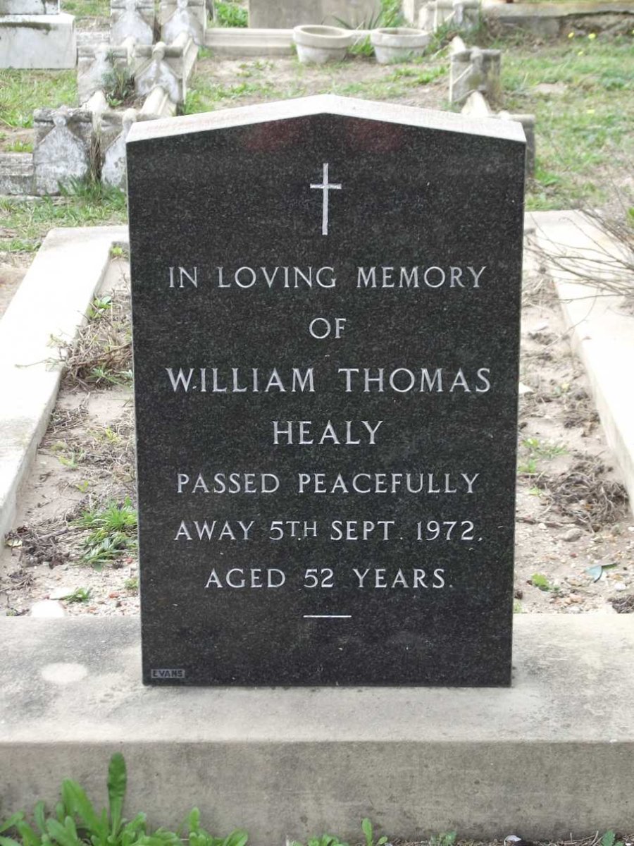 HEALY William Thomas -1972