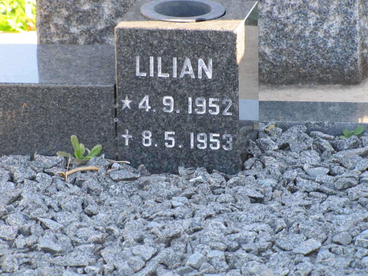 HEWITT Lillian 1952-1953