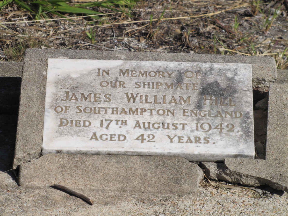 HILL James William -1942