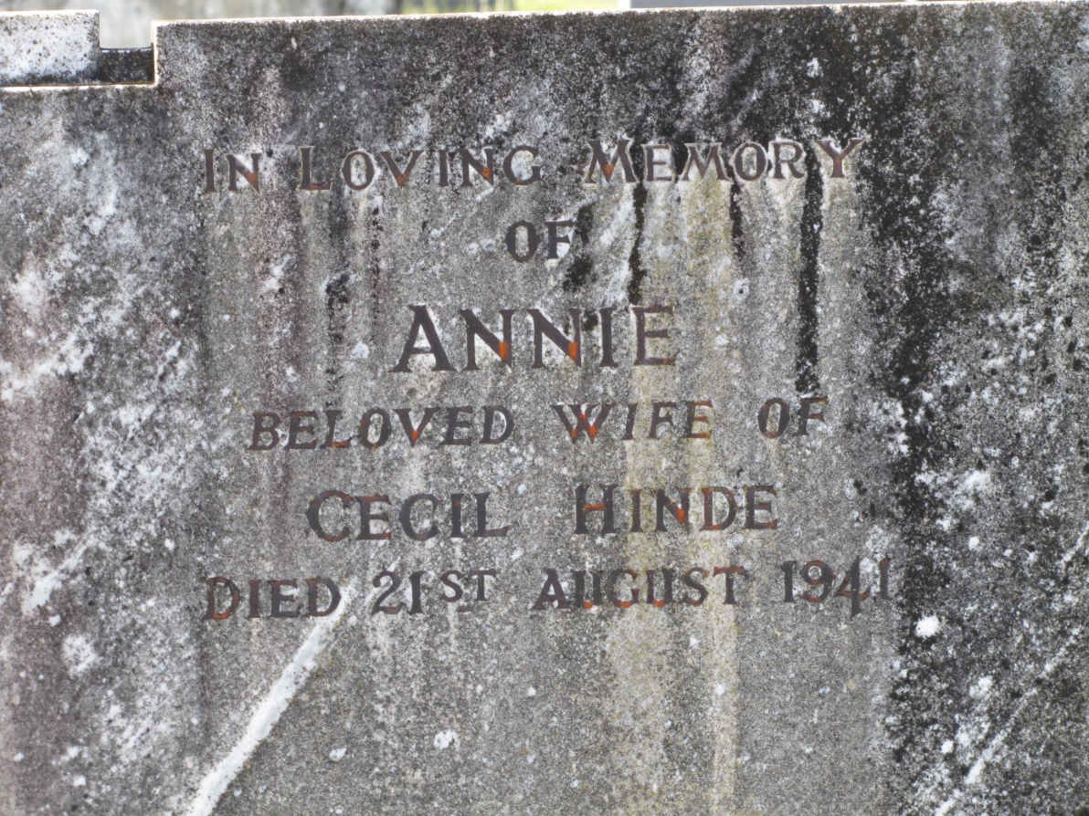 HINDE Annie -1941