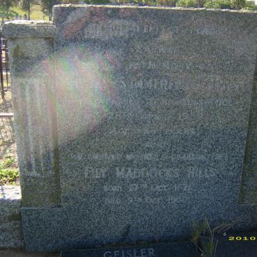 HILLS Henry Summerfield -1939 &amp; Lily Maddocks 1871-1960