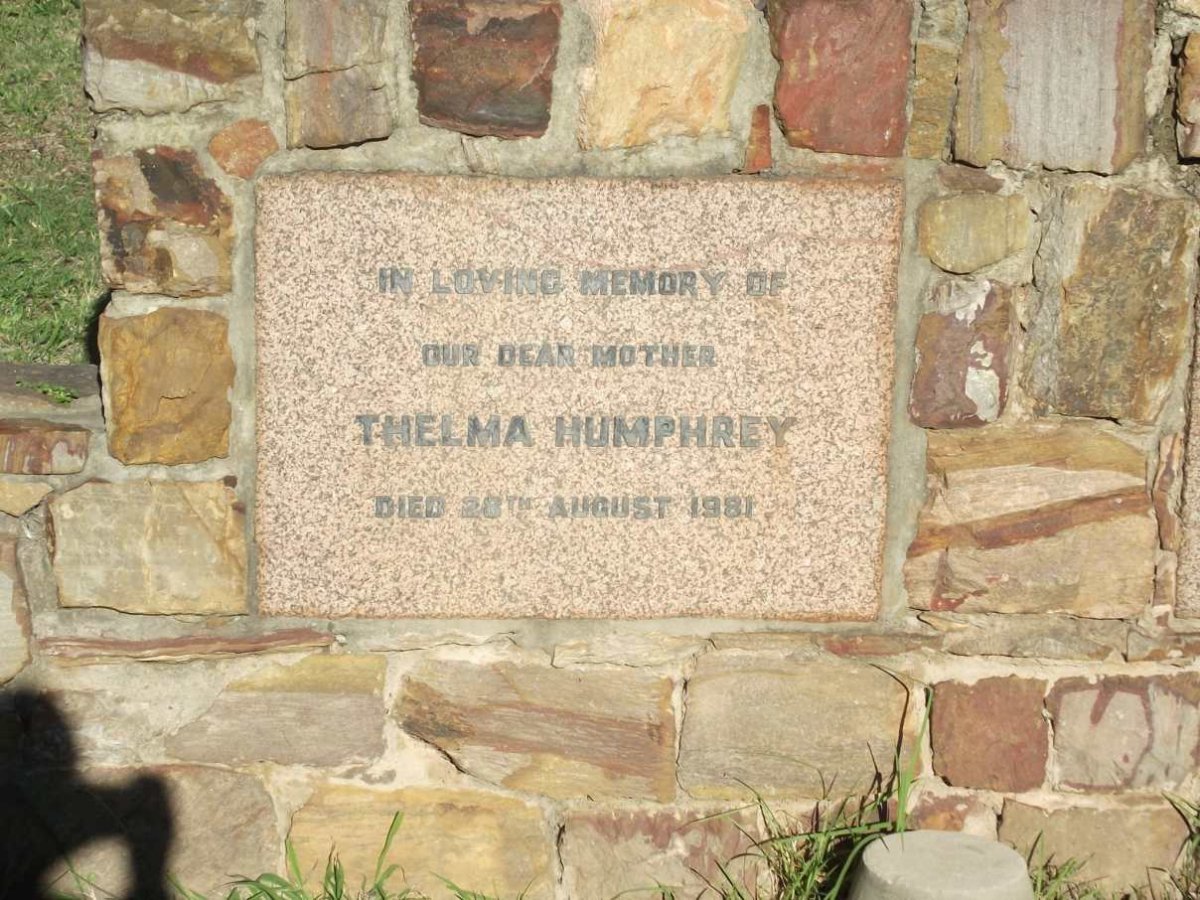 HUMPHREY Thelma -1981