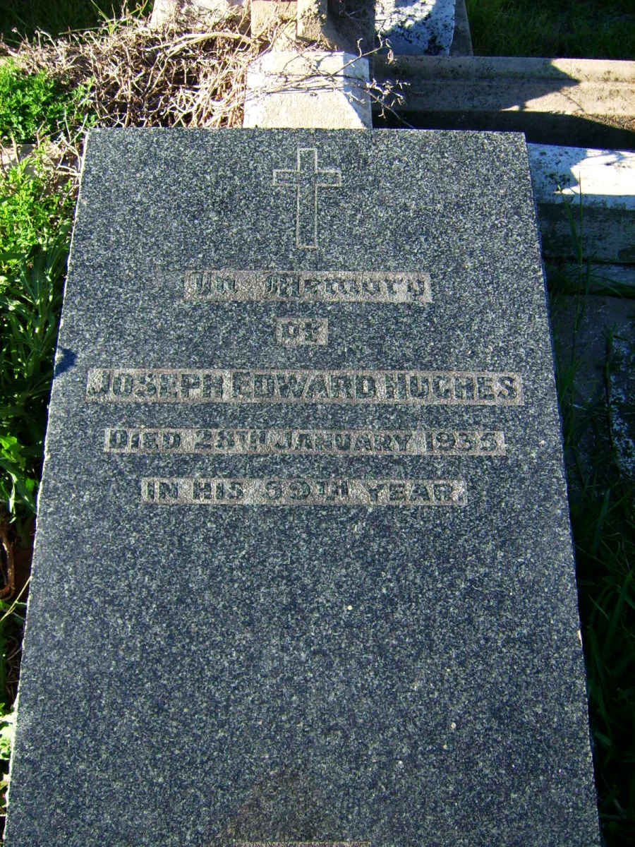 HUGHES Joseph Edward -1935