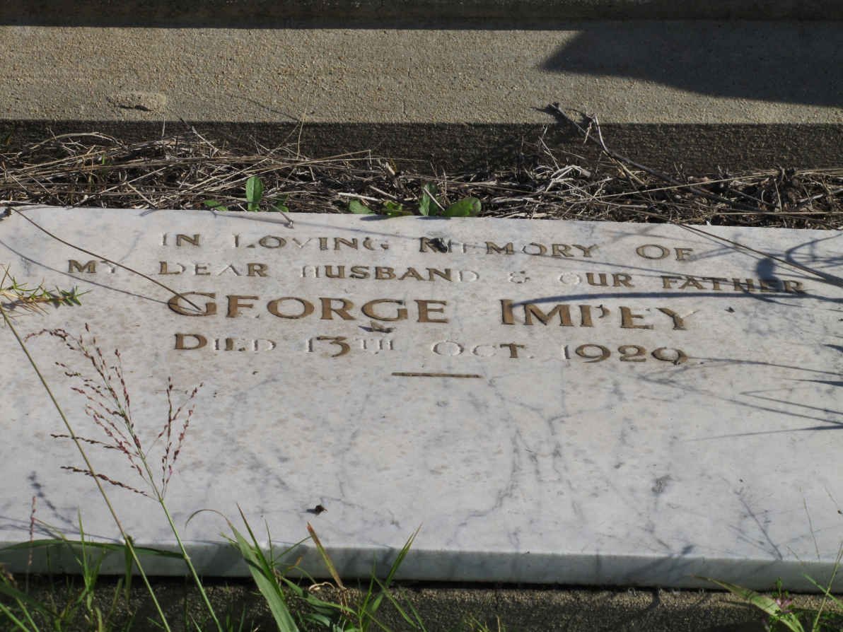 IMPEY George -1929