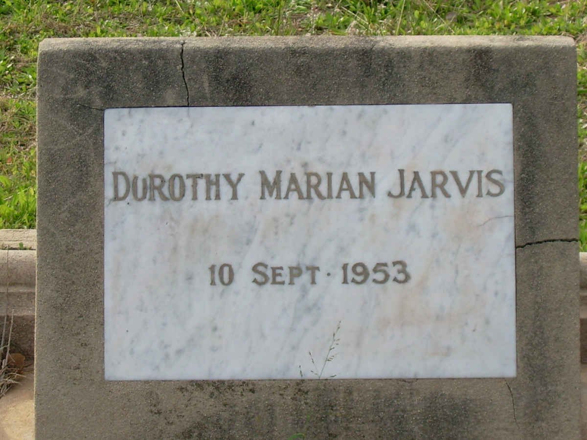 JARVIS Dorothy Marian -1953