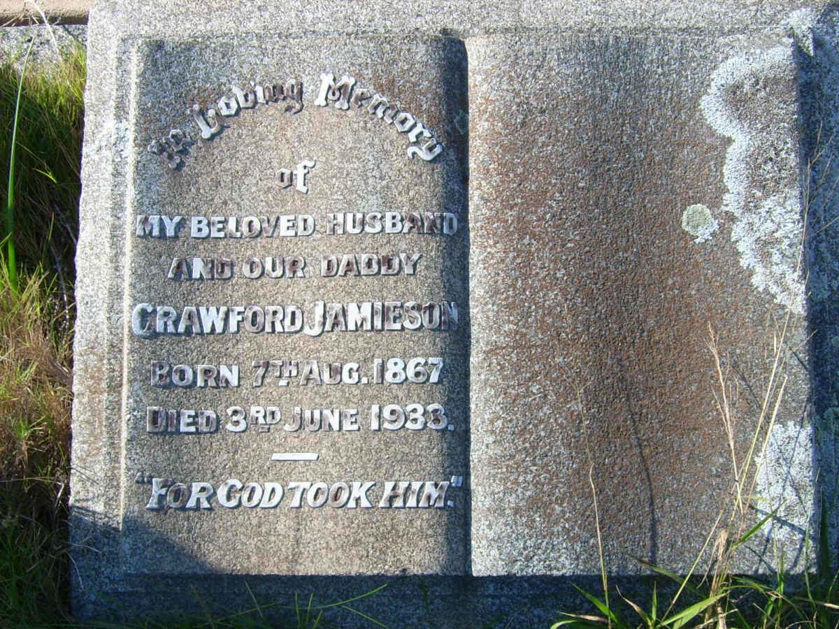 JAMIESON Crawford 1867-1933