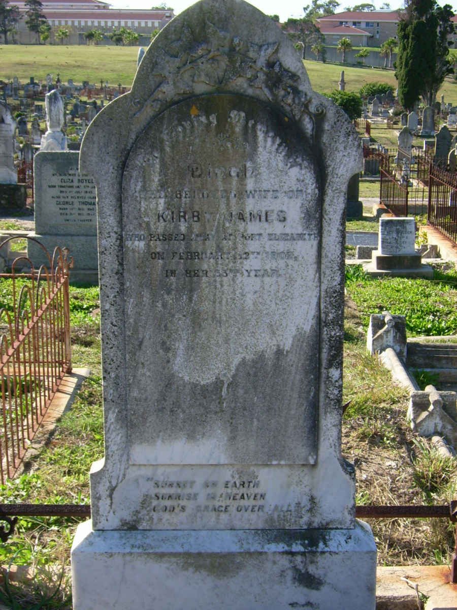 JAMES Dinah -1902