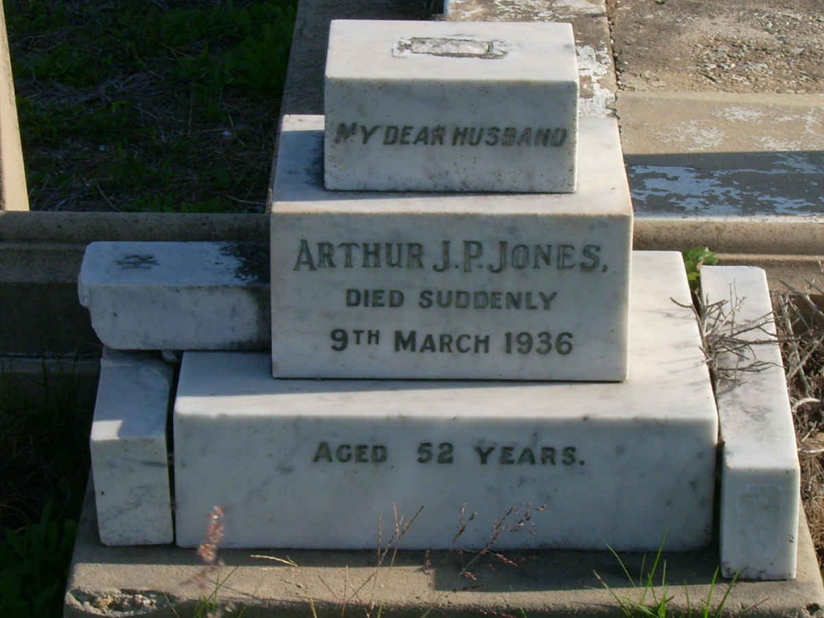 JONES Arthur J.P. -1936