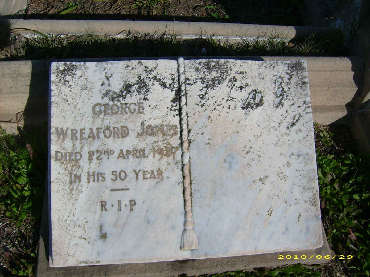 JONES Wreaford -1937
