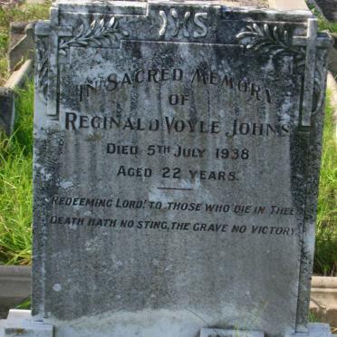 JOHNS Reginald Voyle -1938