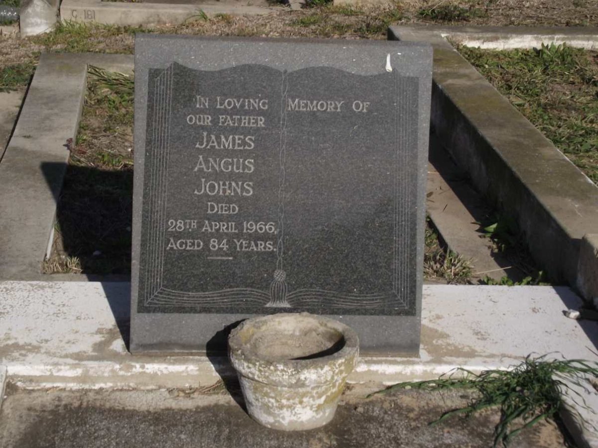 JOHNS James Angus -1966