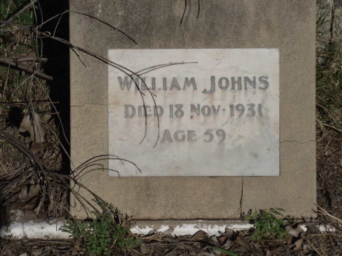 JOHNS William -1931
