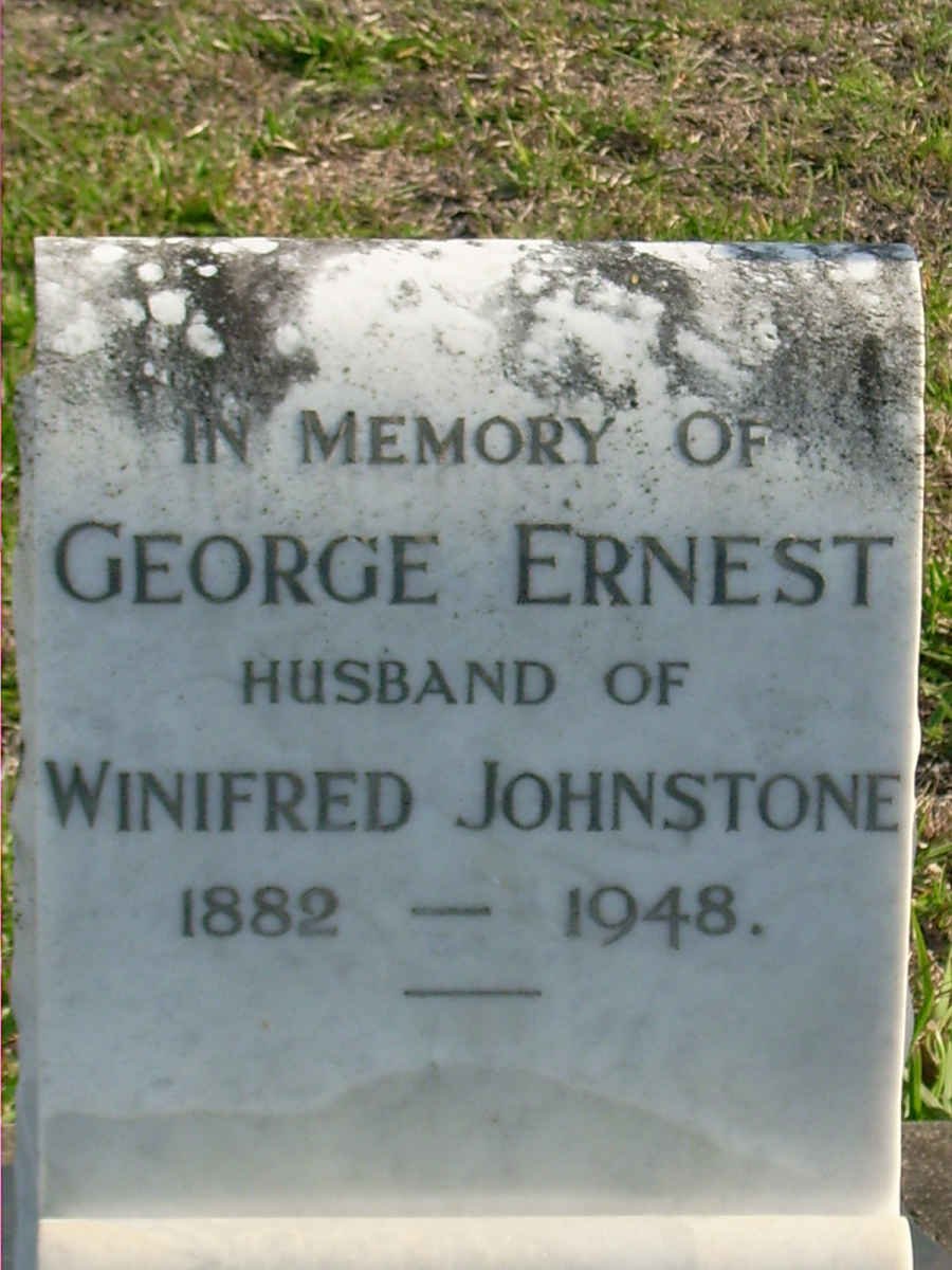 JOHNSTONE George Ernest 1882-1948
