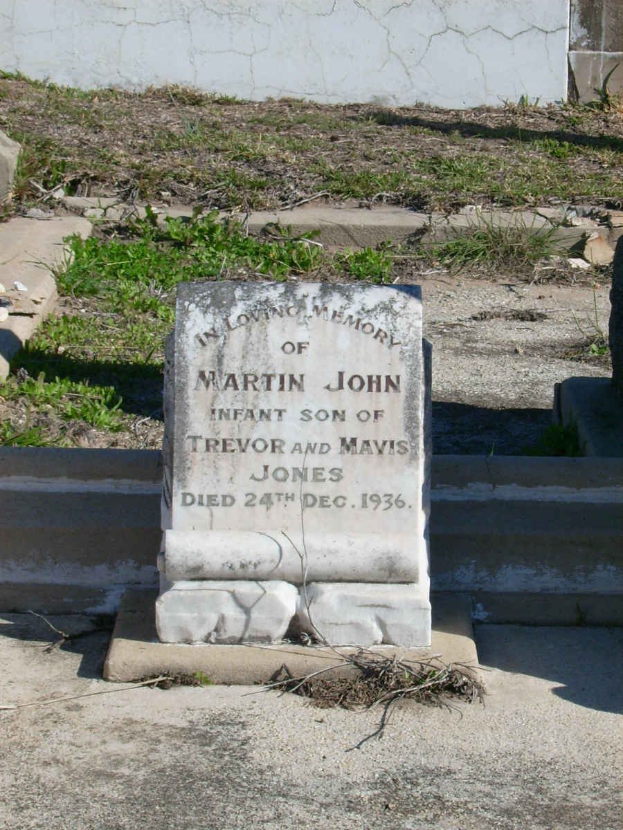 JONES Martin John -1936