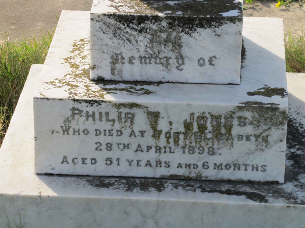 JONES Philip T. -1898