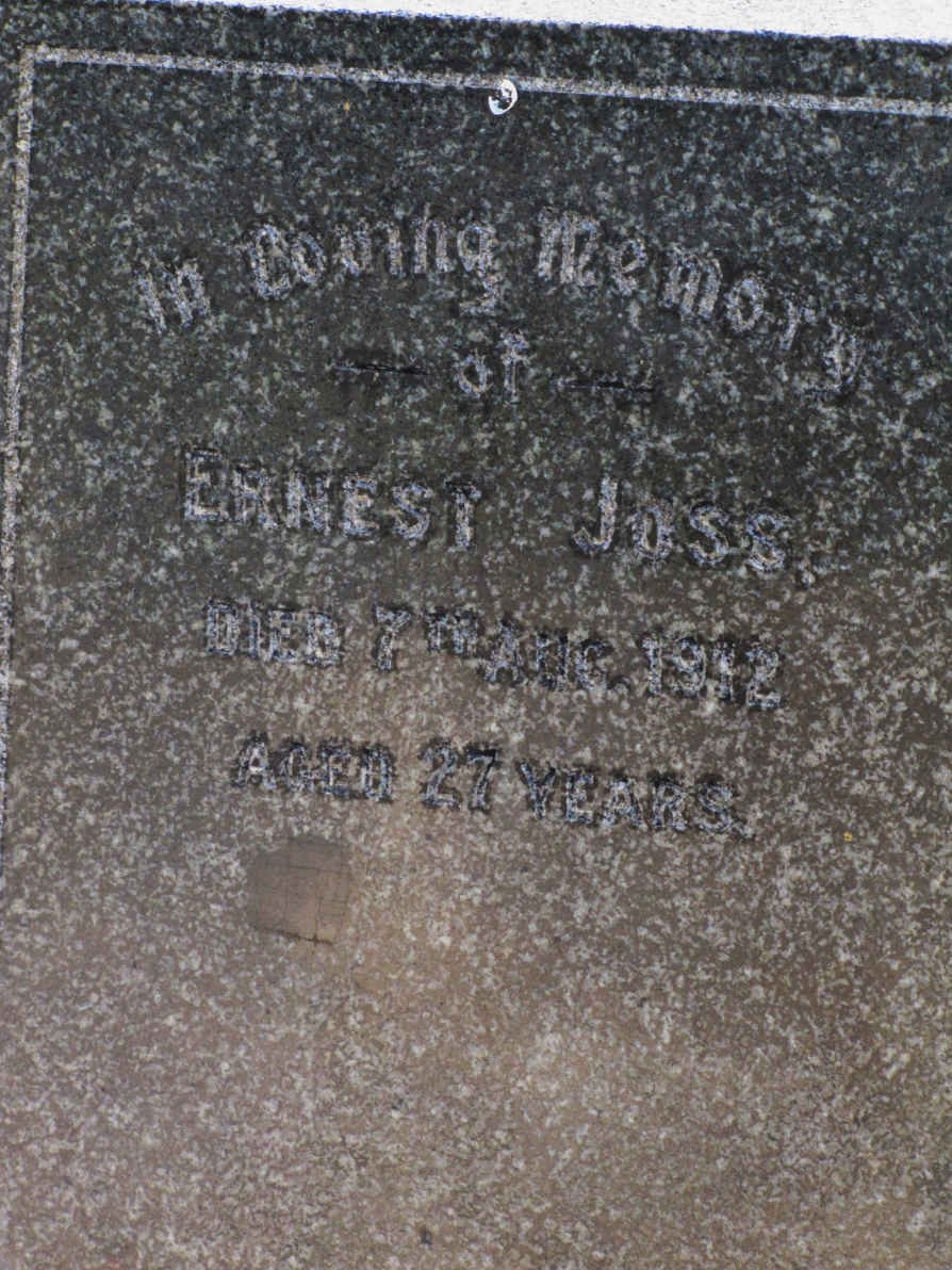 JOSS Ernest -1912