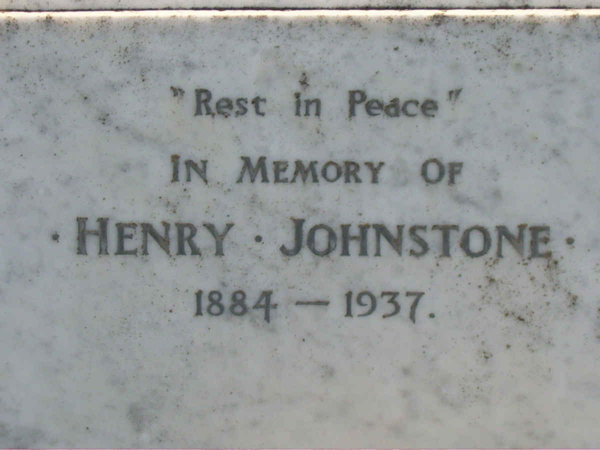 JOHNSTONE Henry 1884-1937