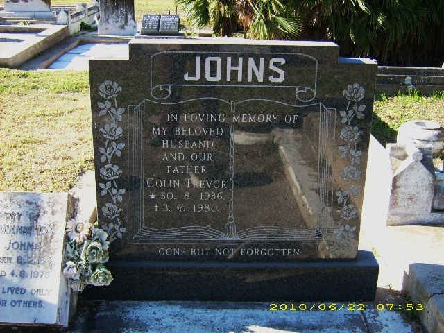 JOHNS Colin Trevor 1936-1980
