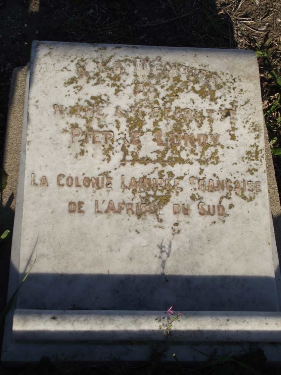 LUNDY Pierre