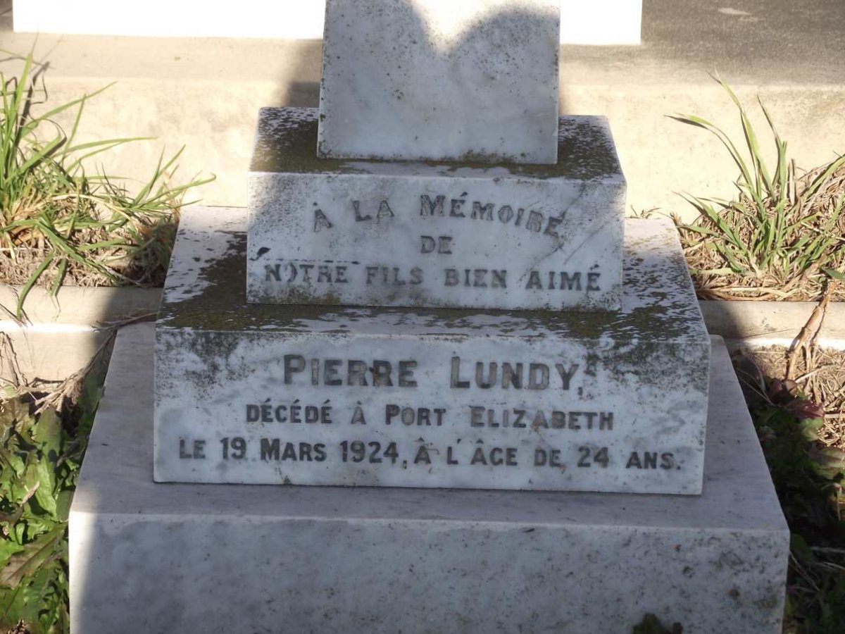 LUNDY Pierre -1924