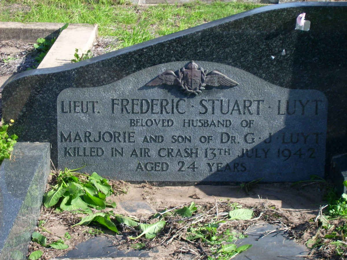 LUYT Frederic Stuart -1942 