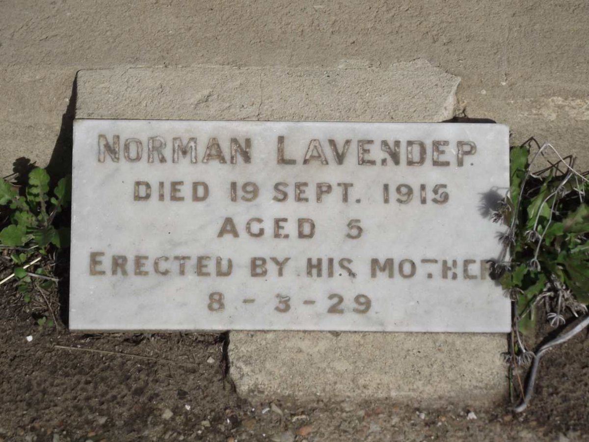 LAVENDER Norman -1915