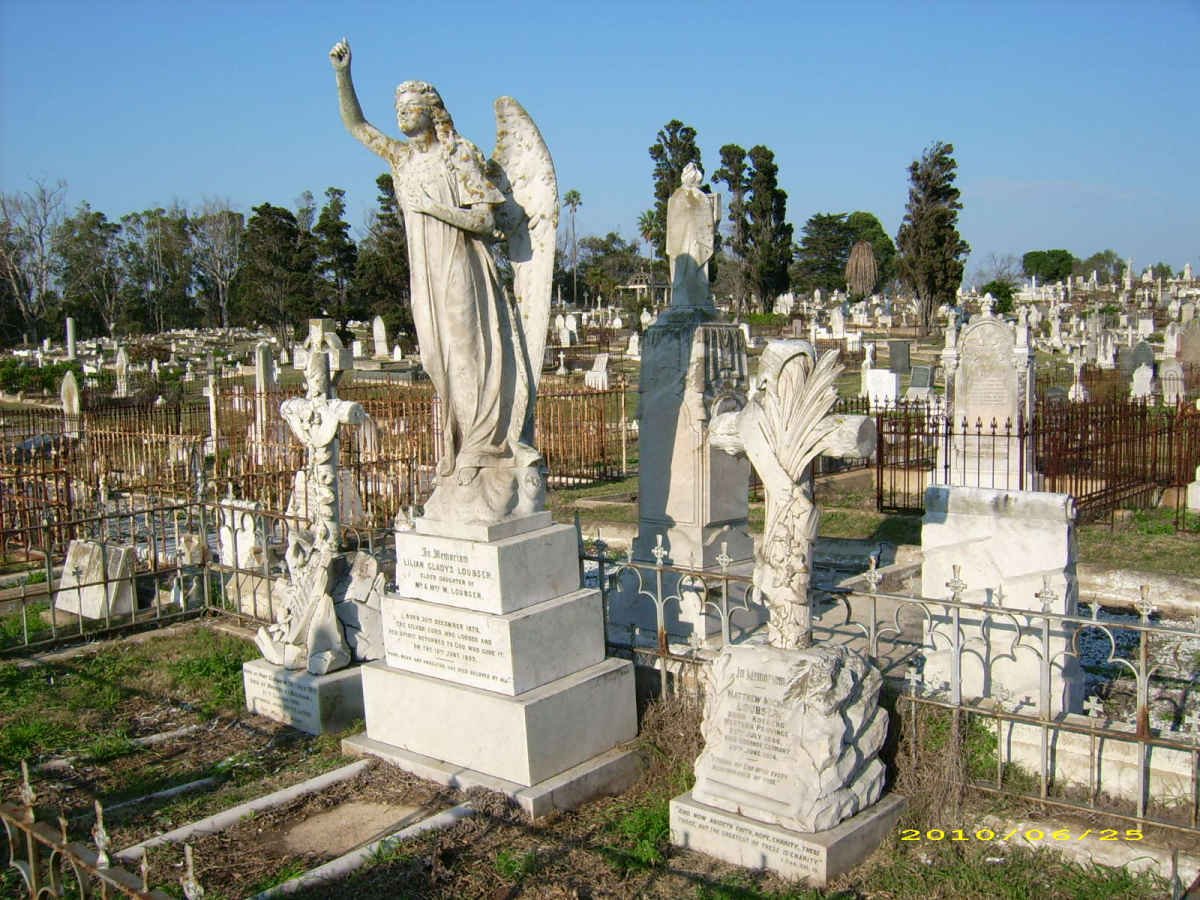 LOUBSER Matthew Michael 1846-1914 :: LOUBSER Mary Witheridge 1851-1901 :: LOUBSER Lilian Gladys 1879-1899