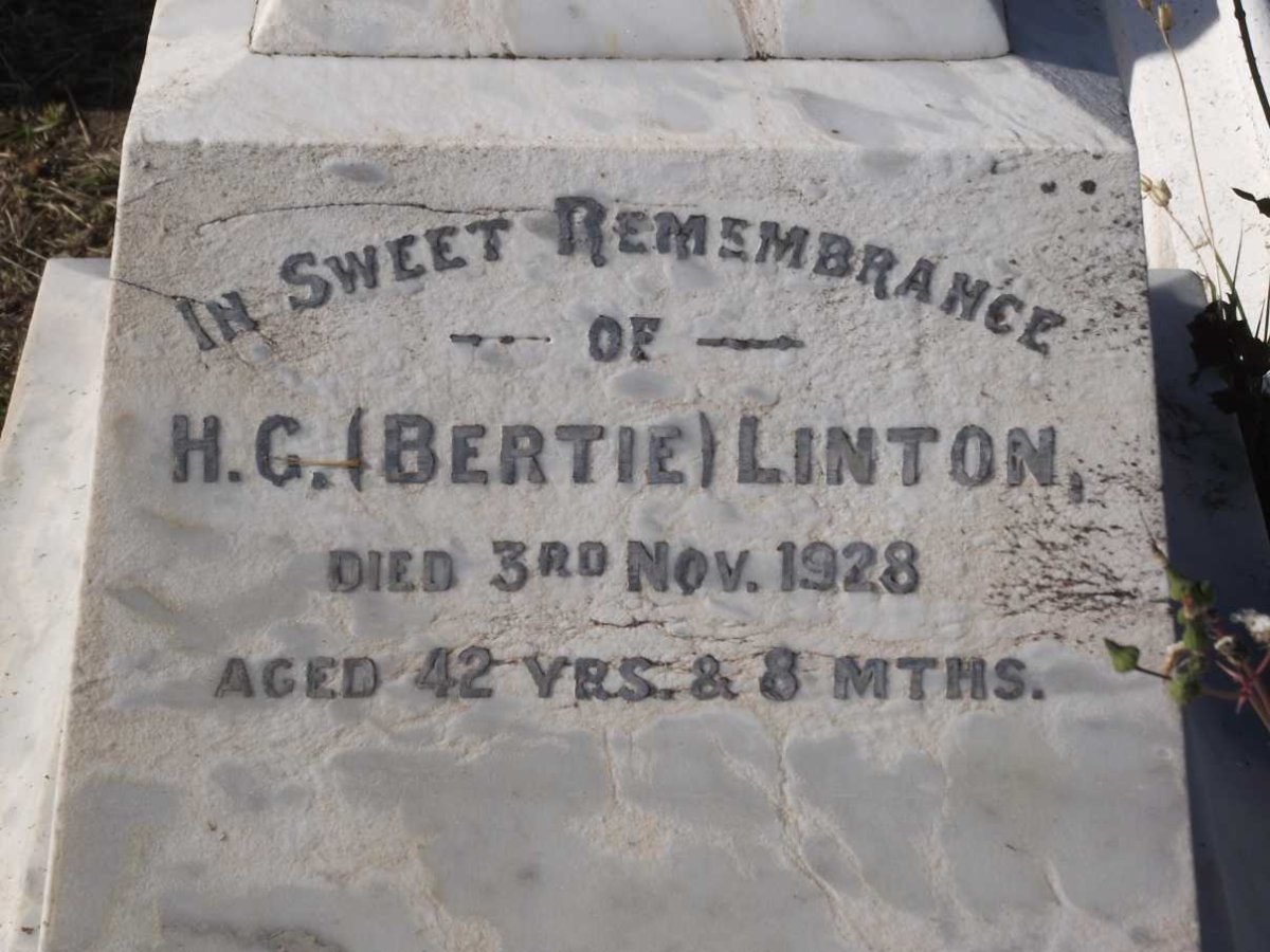 LINTON - H.G. -1928