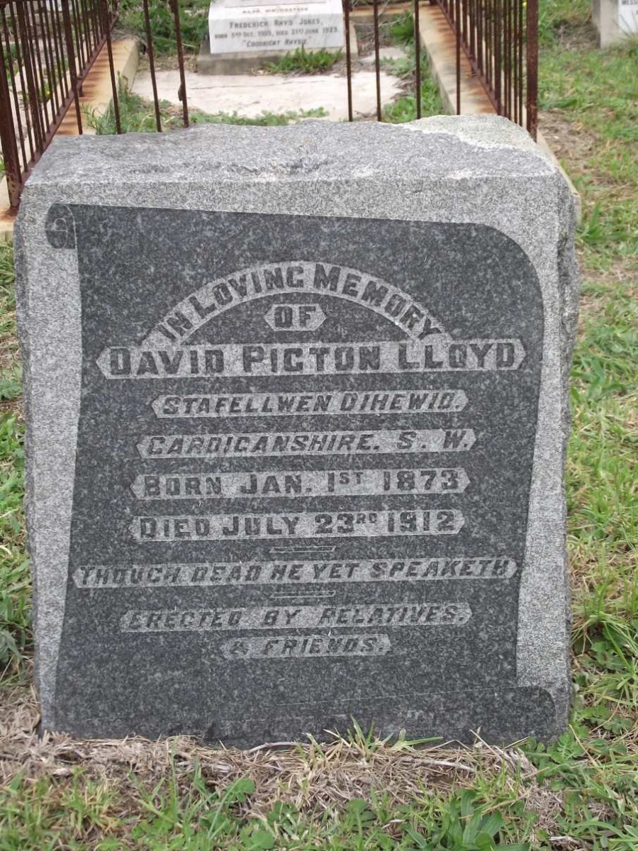 LLOYD David Picton 1873-1912