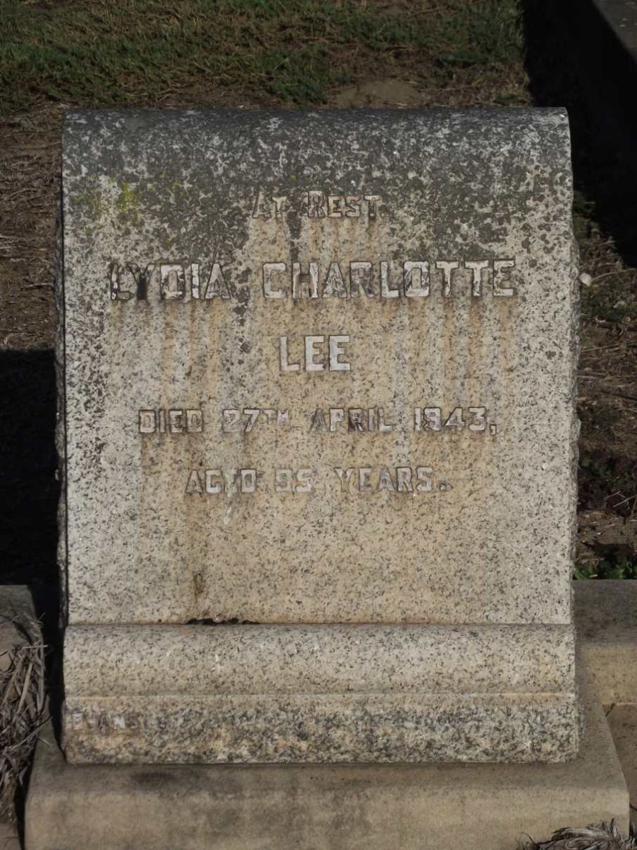 LEE Lydia Charlotte -1943