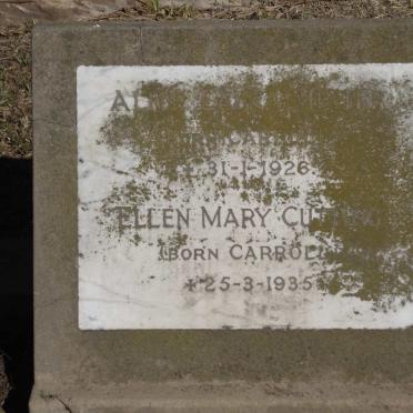 MINTER Alice Laura nee CARROLL -1926 :: CUTTING Ellen Mary nee CARROLL -1935