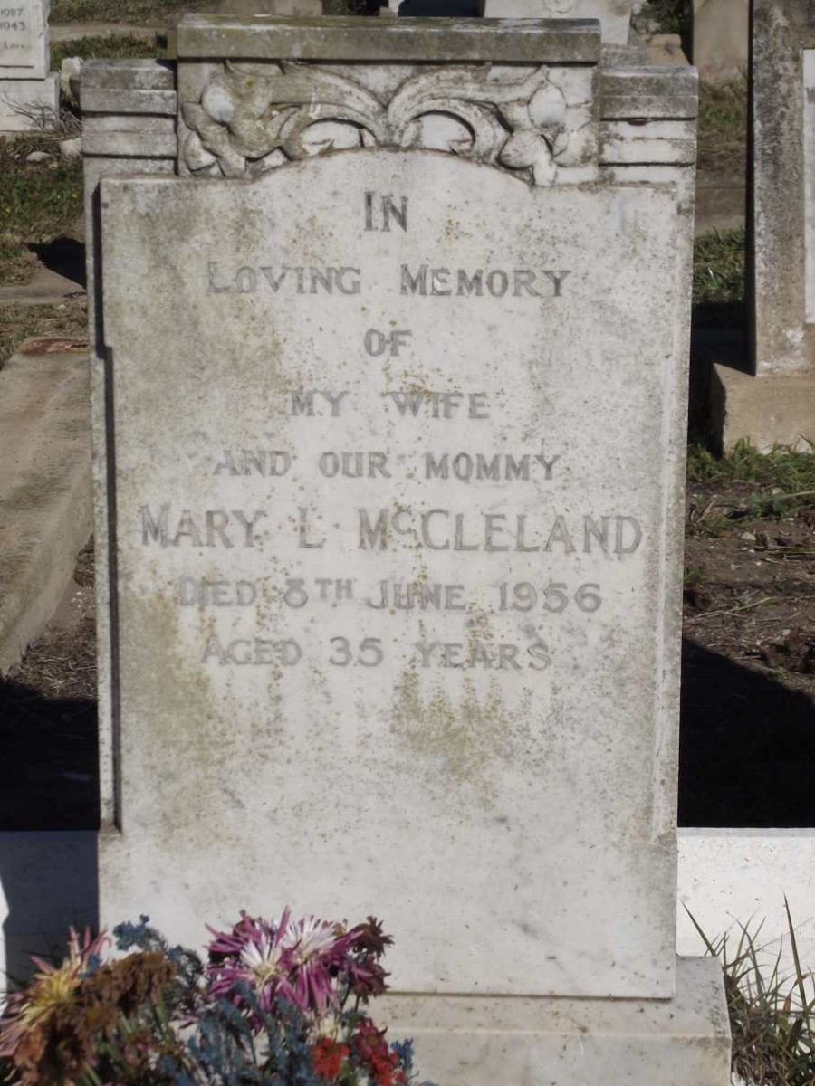 MCCLELAND Mary L. -1956