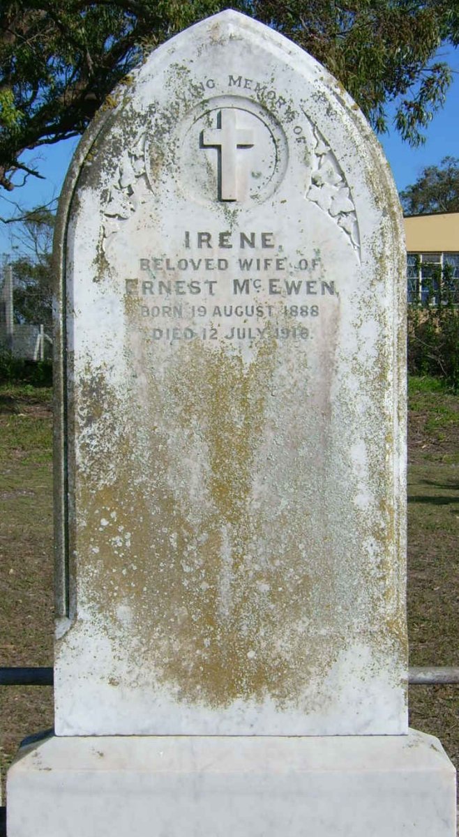 McEWAN Irene 1888-1916