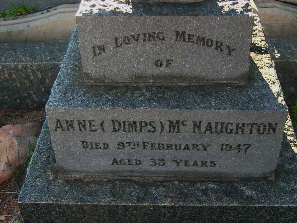 McNAUGHTON Anne -1947