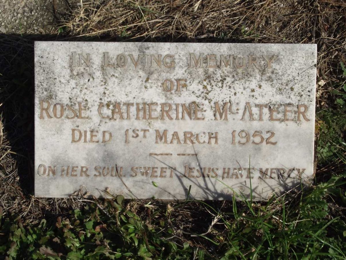 MCATEER Rose Catherine -1952