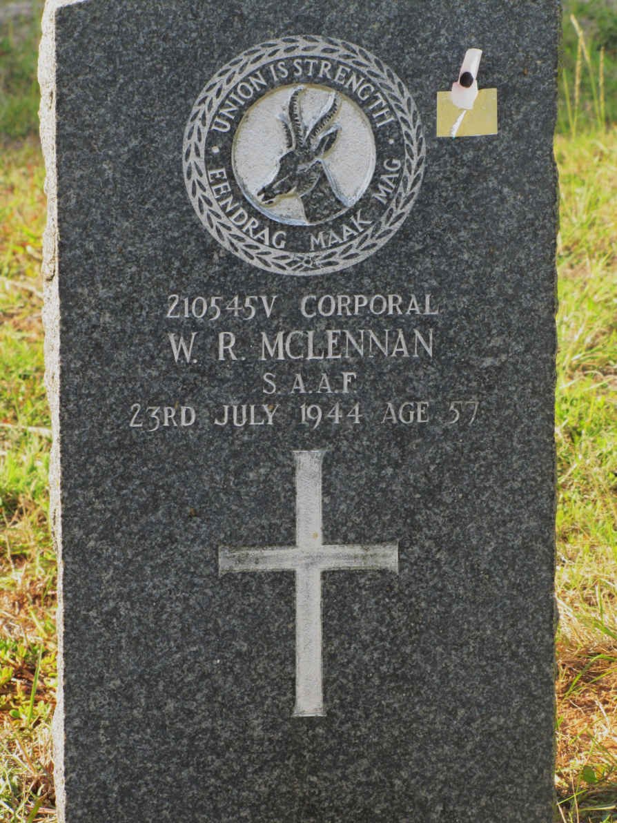McLENNAN W.R. -1944 