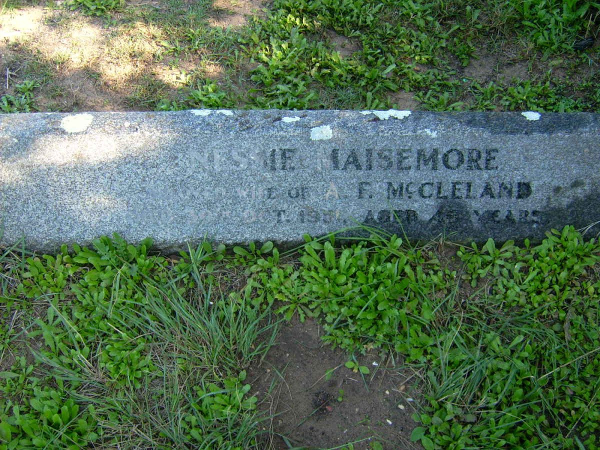 McCLELLAND Nessie Maisemore 