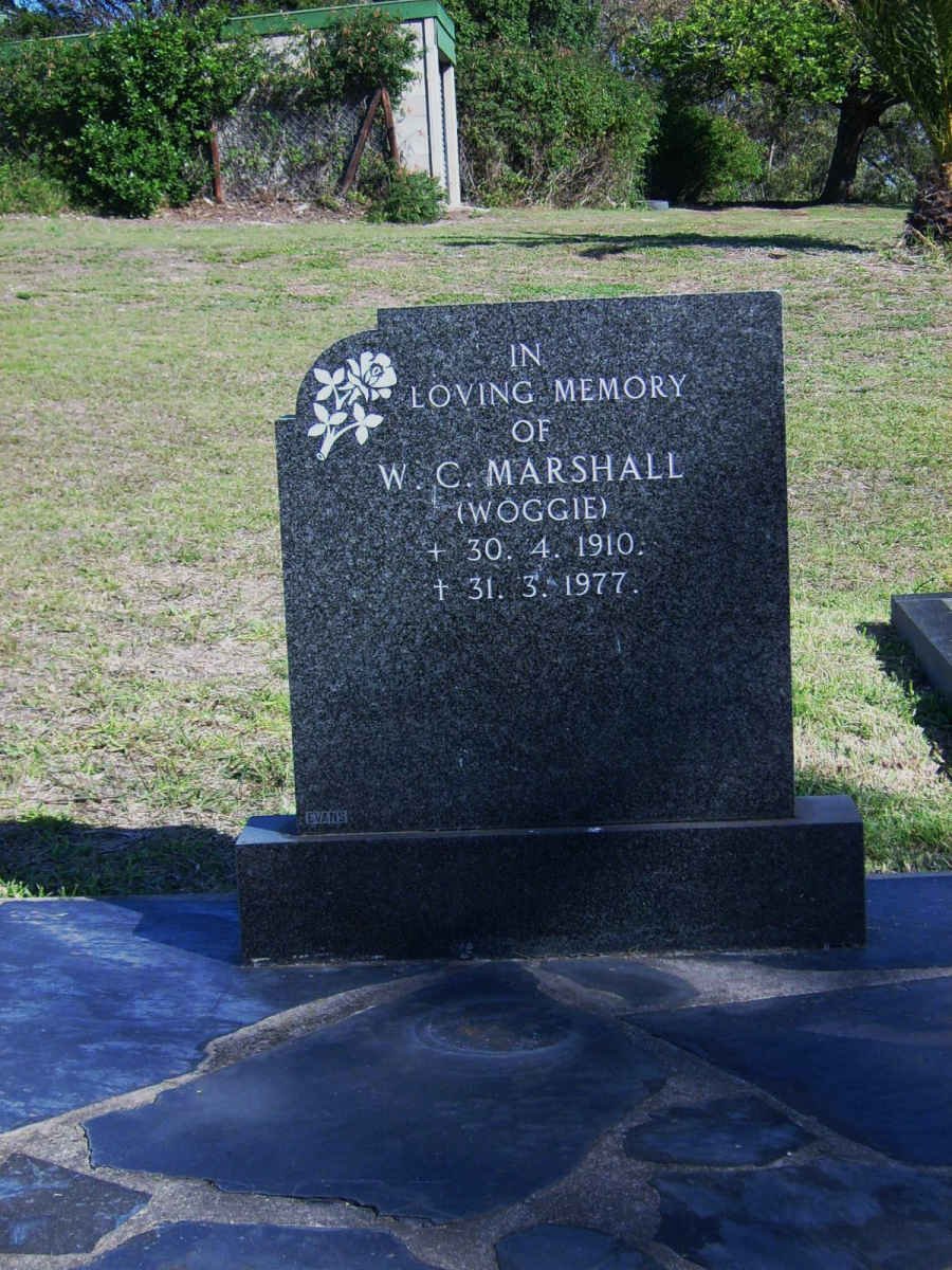 MARSHALL W.C. 1910-1977
