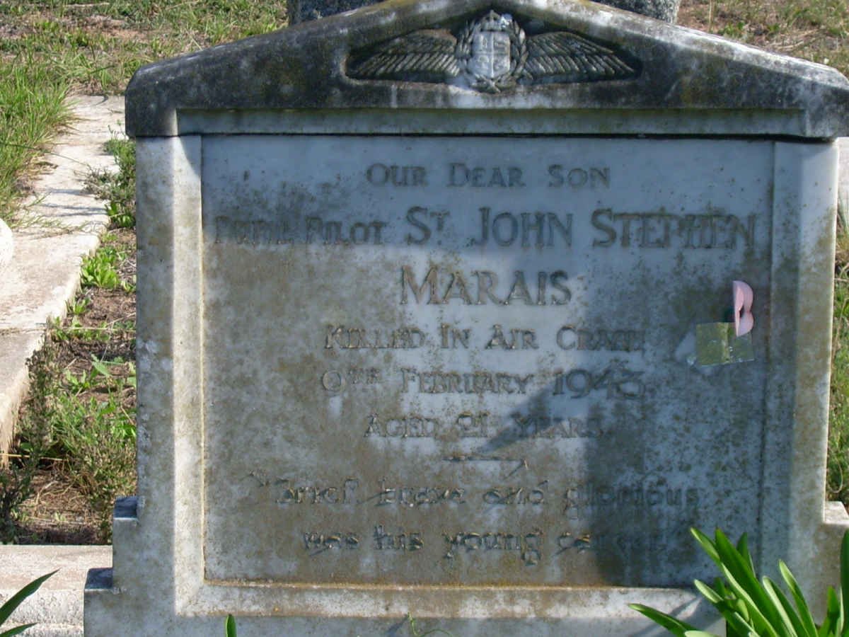 MARAIS St. John Stephen -1943