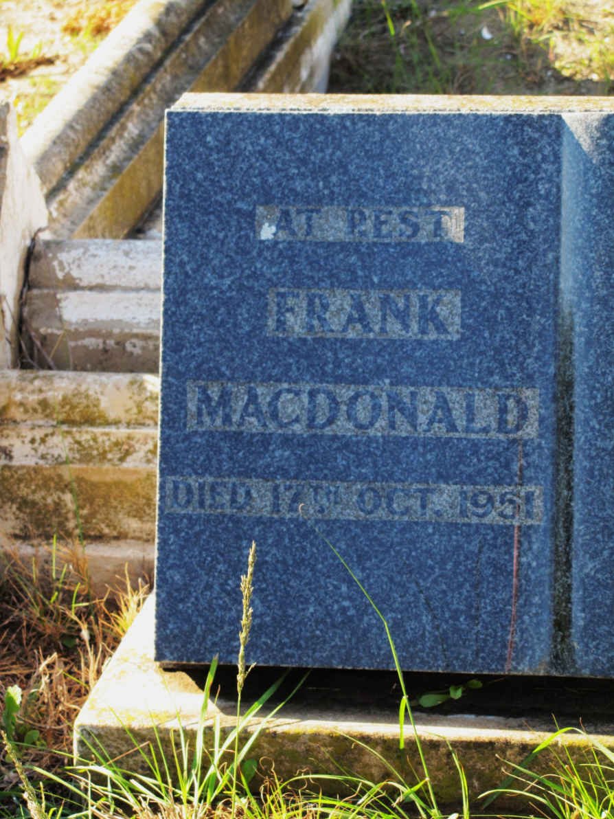 MACDONALD Frank -1951