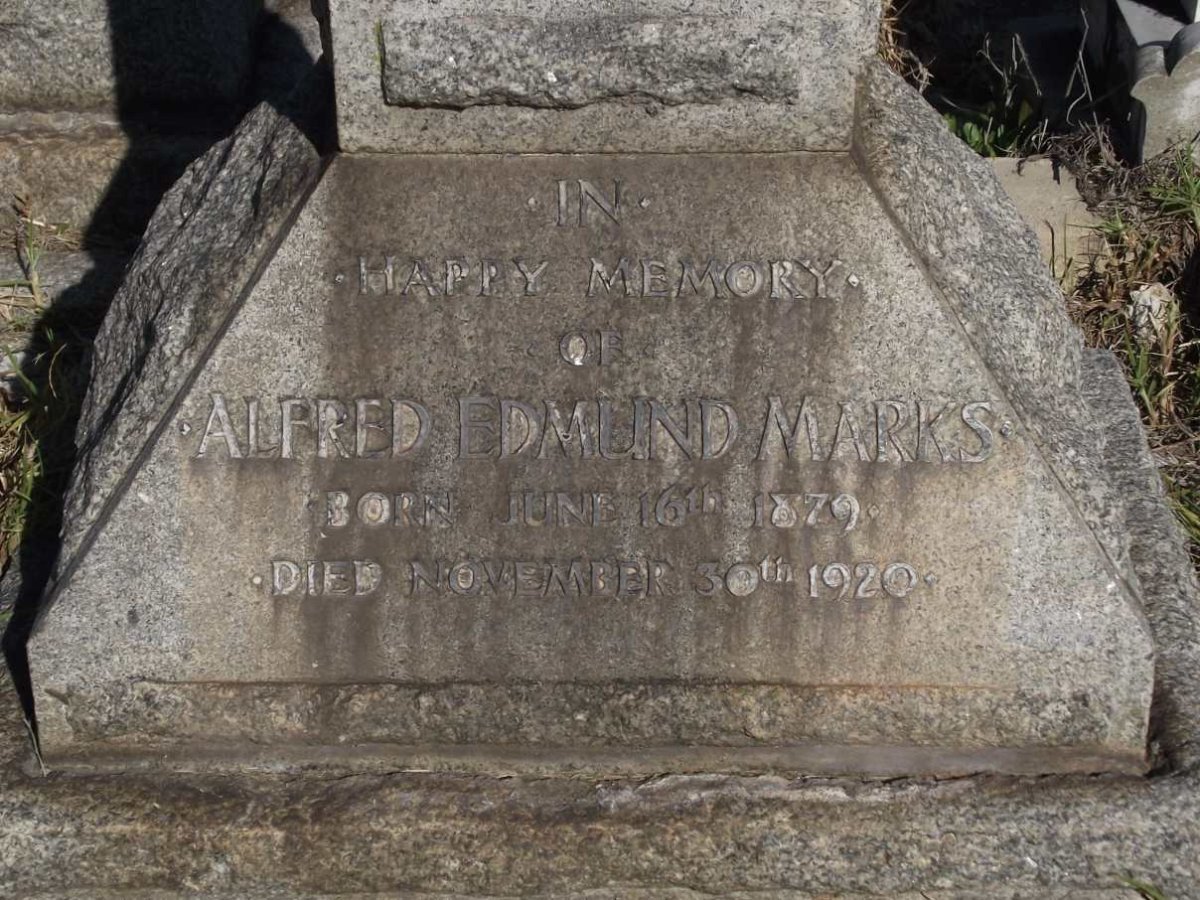 MARKS Alfred Edmund 1879-1920